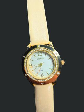 Embassy by Gruen women's quartz wristwatch